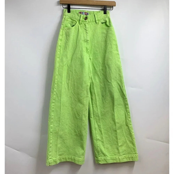 Urban Outfitters‎ Women's Lena Wide Leg Slouchy Relaxed High Rise Size 24 - Picture 1 of 16